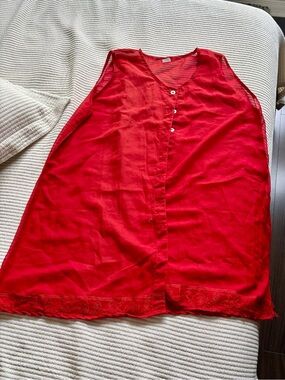 Oasis Red Beachwear Cover Up